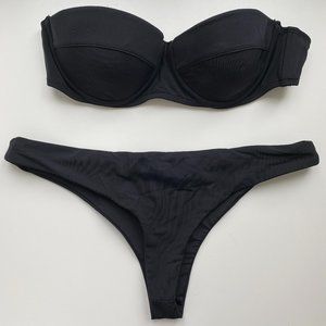 Mara Hoffman black bikini